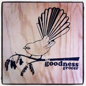 Goodness Logo Wood