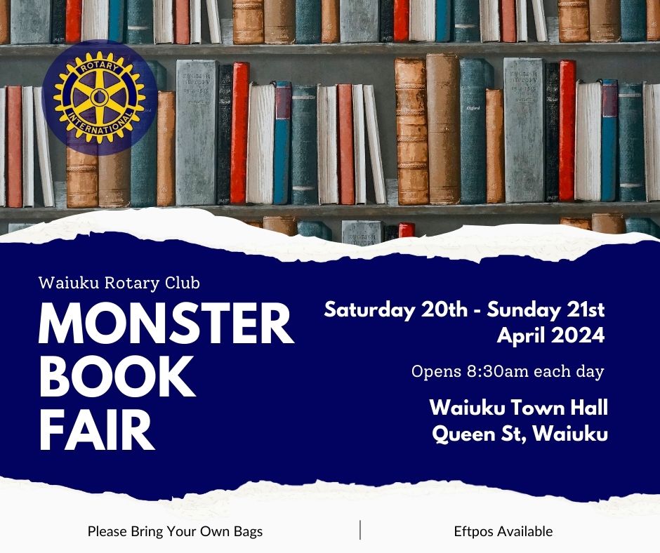 Waiuku Rotary Book Fair v3